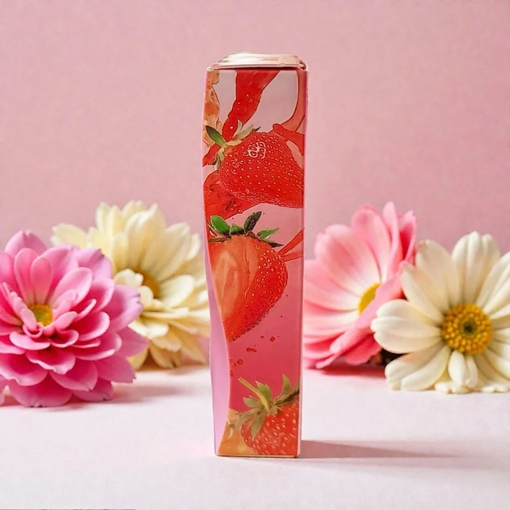 💎 Gisou Honey Infused Hydrating Lip Oil Strawberry Sorbet Full-Size New In Box